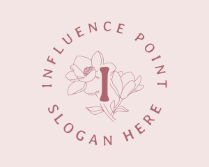 Feminine Beauty Floral logo design