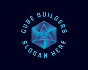 Gaming Technology Cube logo design