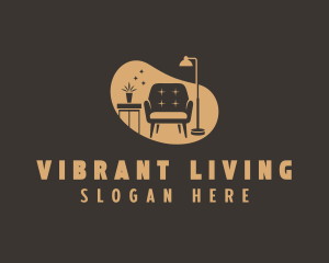 Living Room Furnishing logo design