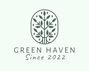 Environment Garden Plant logo