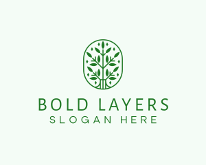 Environment Garden Plant logo design