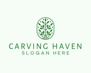 Environment Garden Plant logo design