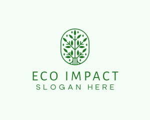 Environment Garden Plant logo