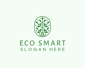 Environment Garden Plant logo