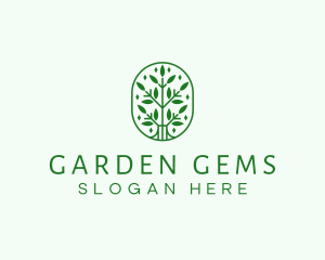 Environment Garden Plant logo