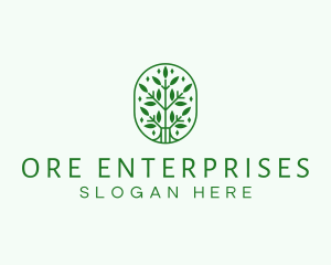 Environment Garden Plant logo design