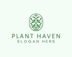 Environment Garden Plant logo design