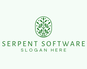 Environment Garden Plant logo design