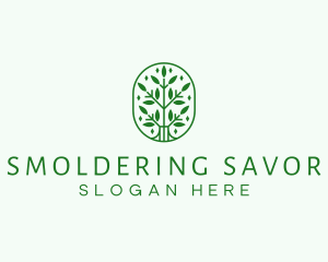 Environment Garden Plant logo design