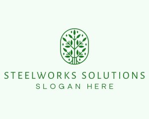 Environment Garden Plant logo design