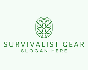 Environment Garden Plant logo design