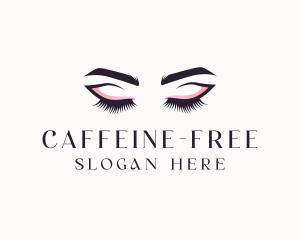 Cosmetic Eyelashes Beauty logo design