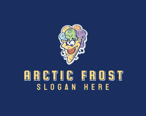 Sweet Ice Cream logo design