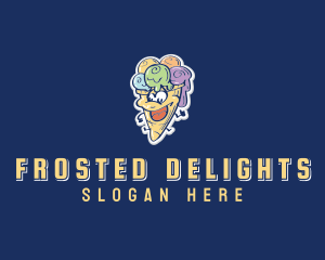 Sweet Ice Cream logo design