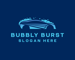 Blue Bubbles Car Wash logo