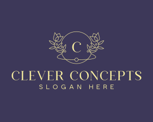 Floral Wedding Event Planner logo