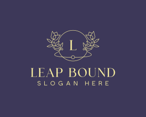 Floral Wedding Event Planner logo design