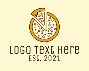 Pizza Toppings Slice  logo