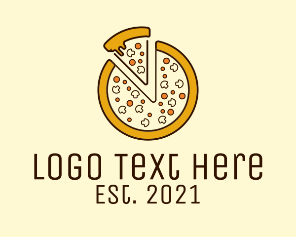 Toppings logo example 3