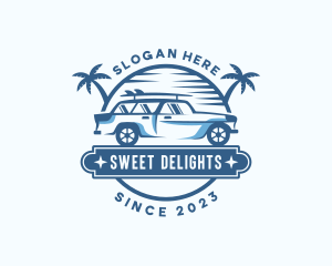 Summer Beach Car logo