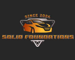 Auto Car Restoration Logo
