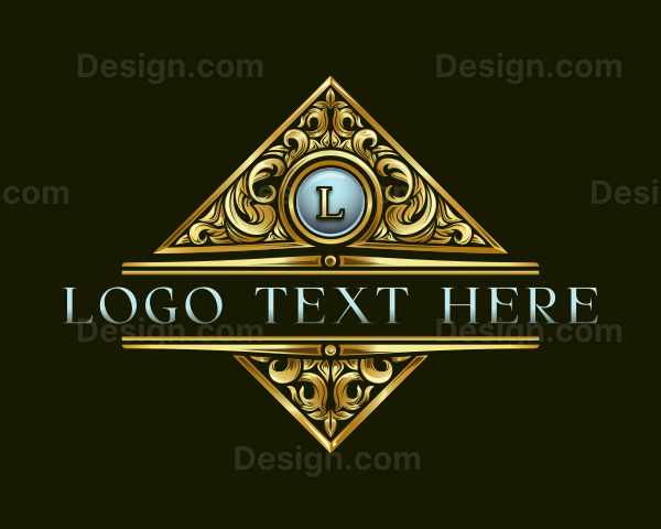 Premium Ornamental Crest Logo