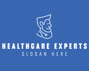 Medical Healthcare Male Doctor logo design