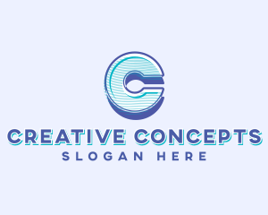 Creative Design Studio Letter C logo design