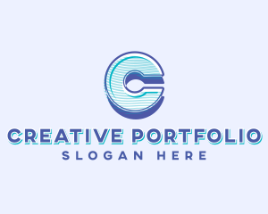 Creative Design Studio Letter C logo design