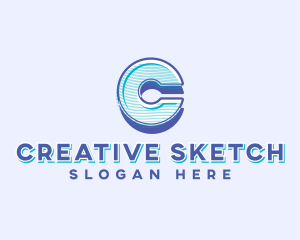 Creative Design Studio Letter C logo design