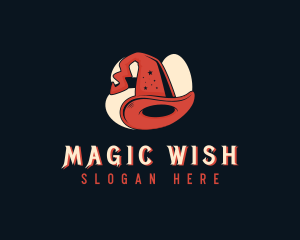 Magician Hat Costume logo design