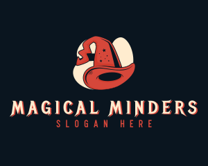 Magician Hat Costume logo design