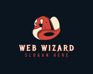 Magician Hat Costume logo design