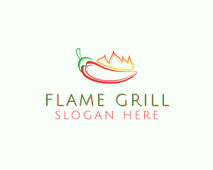 Flaming Hot Chili logo