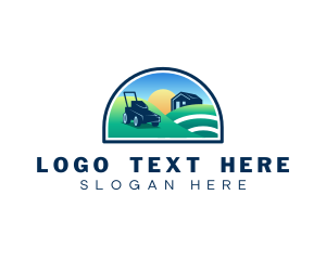 Field Landscaping Lawn Mower logo