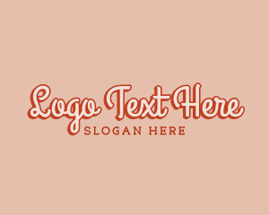 Startup Clothing Wordmark logo