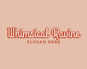 Startup Clothing Wordmark logo design