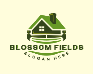 Hammer Field Landscape logo design