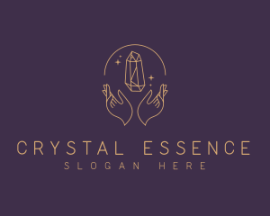 Magical Crystal Jewelry logo design