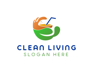 Healthy Fruit Juice  logo
