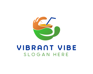Healthy Fruit Juice  logo