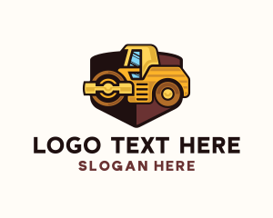 Steamroller Construction Builder logo