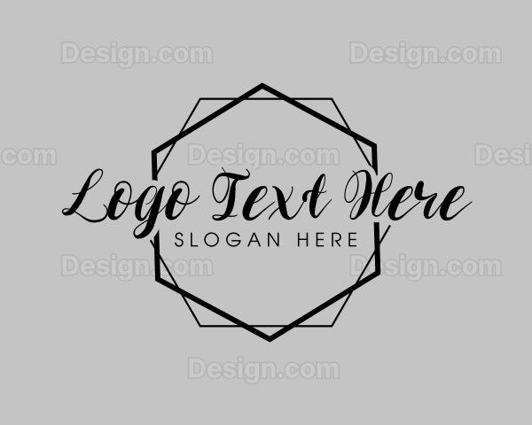 Fashion Wedding Cosmetics Logo