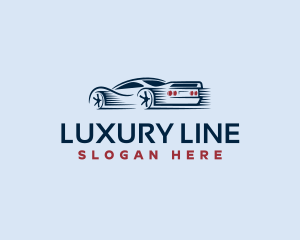 Luxury Racing Sports Car logo design