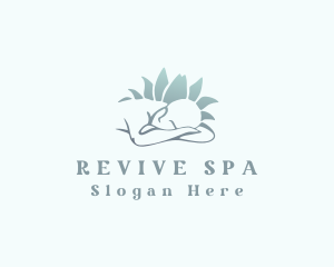 Relaxation Massage Spa logo design