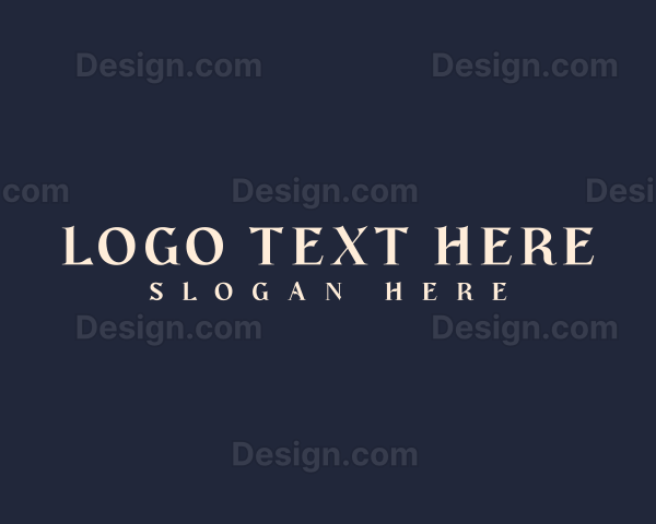 Generic Feminine Fashion Logo