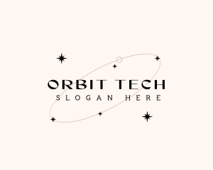 Luxury Star Orbit logo design