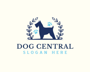 Pet Dog Grooming Laurel logo design