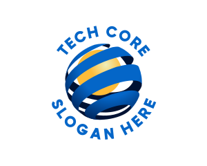 Tech Globe Company logo design