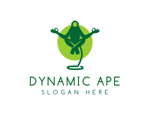 Monkey Ape Yoga logo design